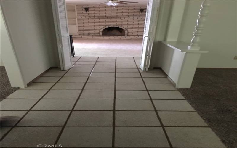 Tile walk way