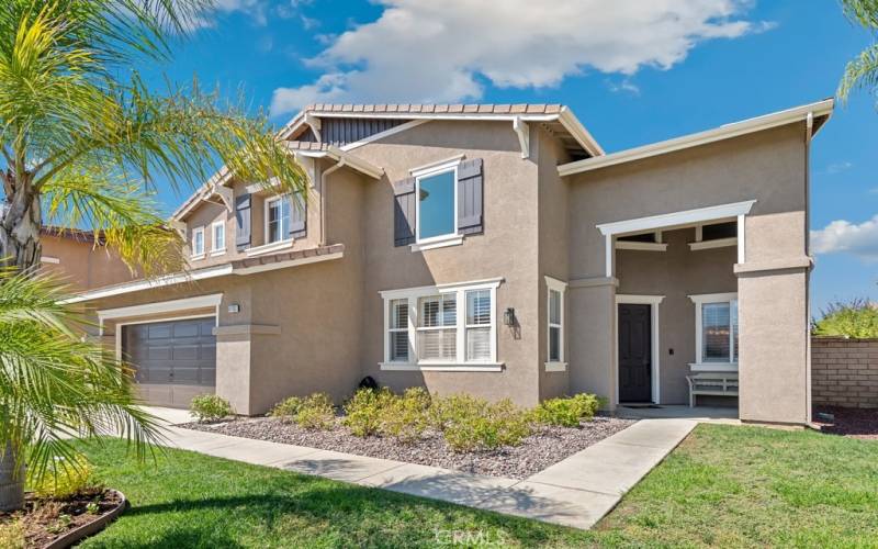 Excellent Curb Appeal- Fresh Landscaping in Front