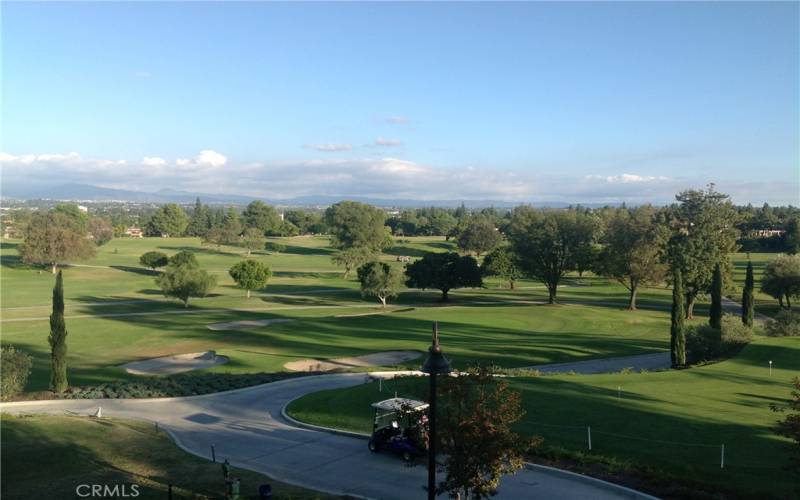 View from the golf course clubhouse