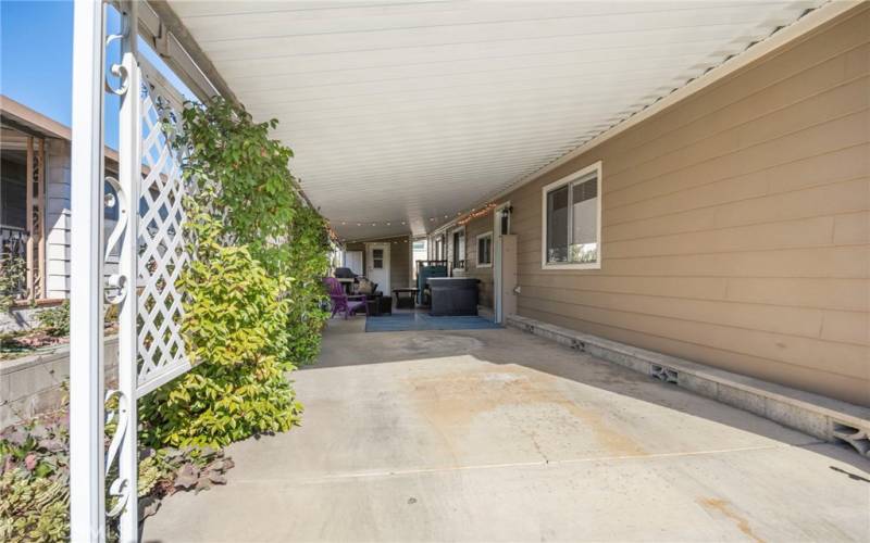 Huge carport