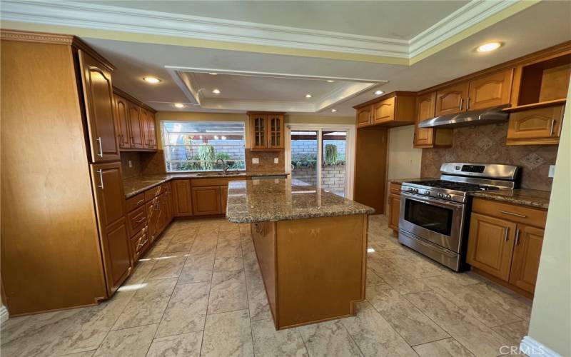 Remodeled kitchen