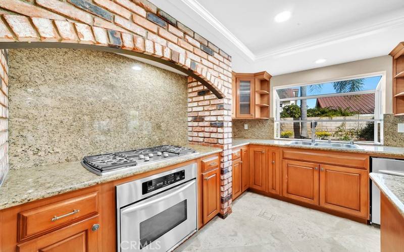 Kitchen Aid and LG stainless steel appliances.