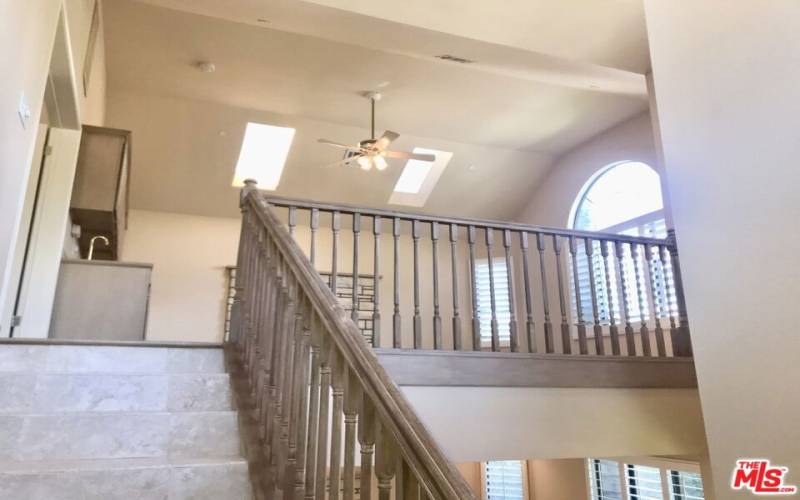 upstairs family room