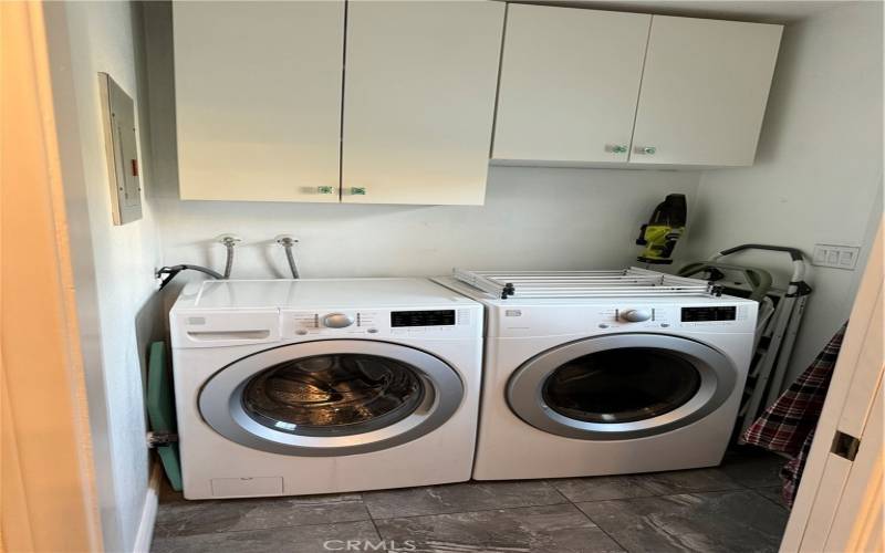 Laundry next to Kitchen