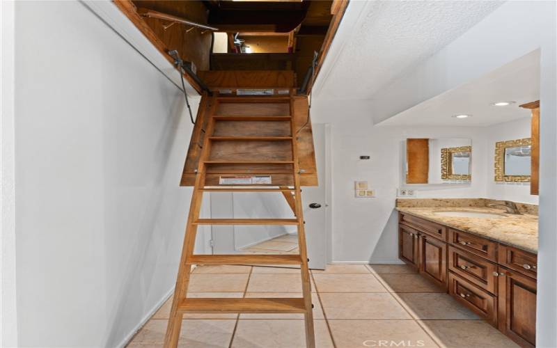 Ladder to Attic