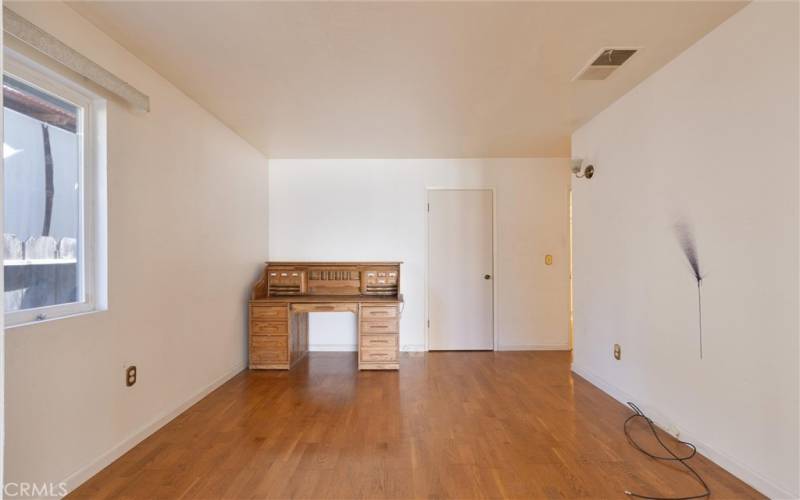 Office area, part of third bedroom.