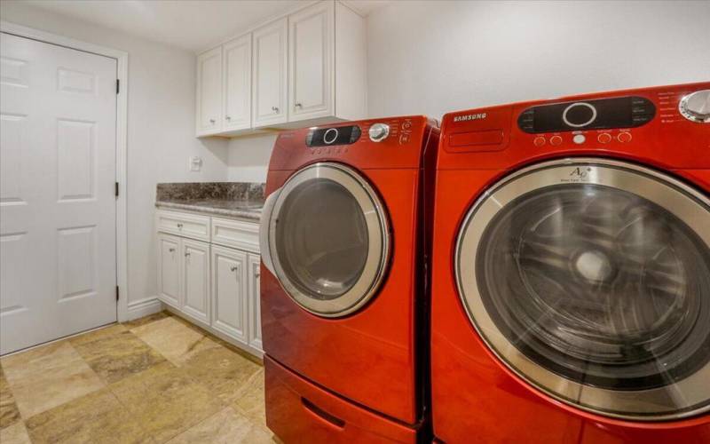 laundry area