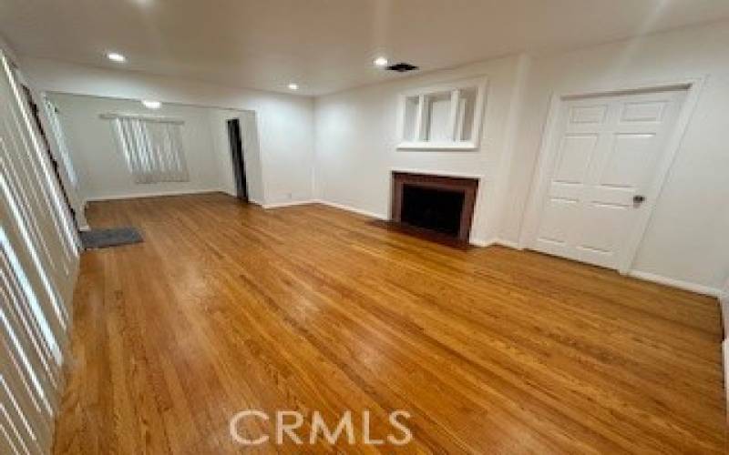 Dining Room Open to Living Room