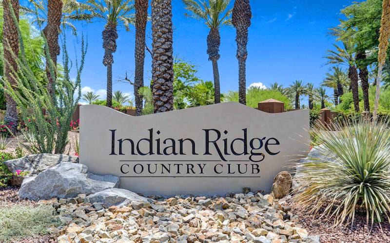 INDIAN RIDGE COUNTRY CLUB