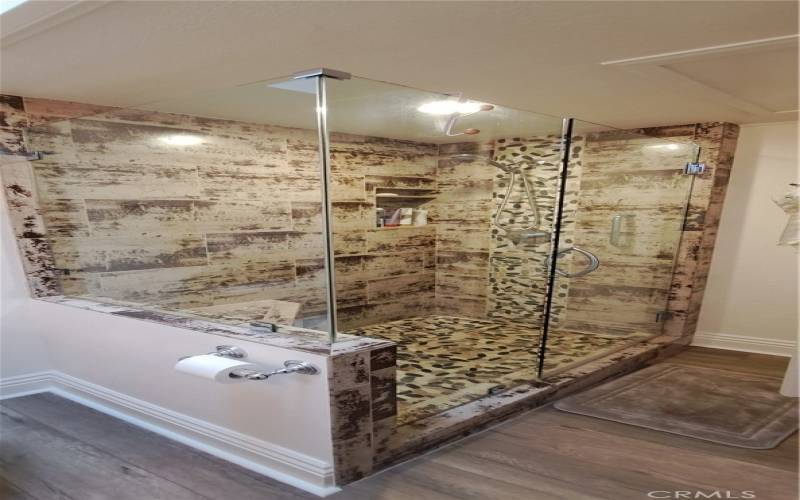 custom shower