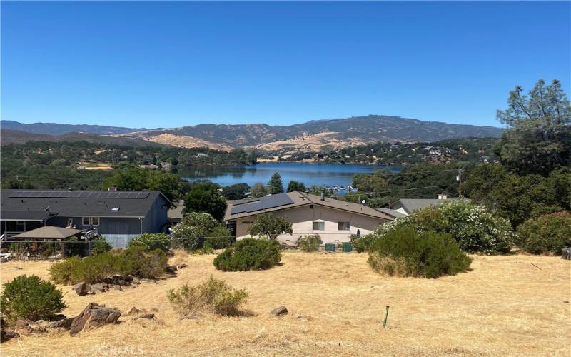 Lake, valley and mountain views.