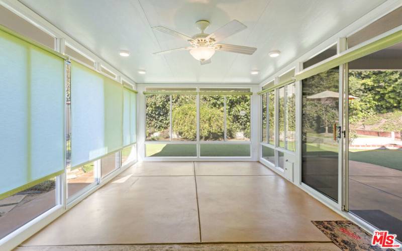 Inside looking out if Enclosed Patio/Lanai