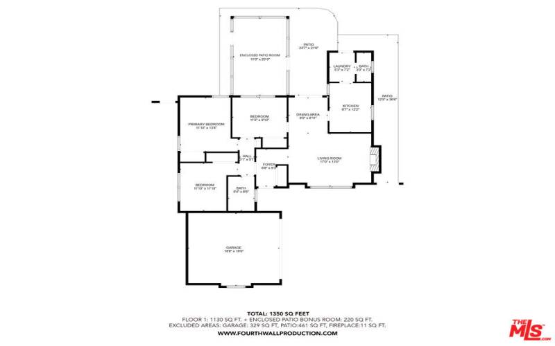 Floor Plan of this home above street level