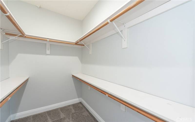 Spacious Walk-in Closet