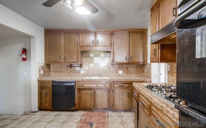 Kitchen in front unit - 2115 E. 5th