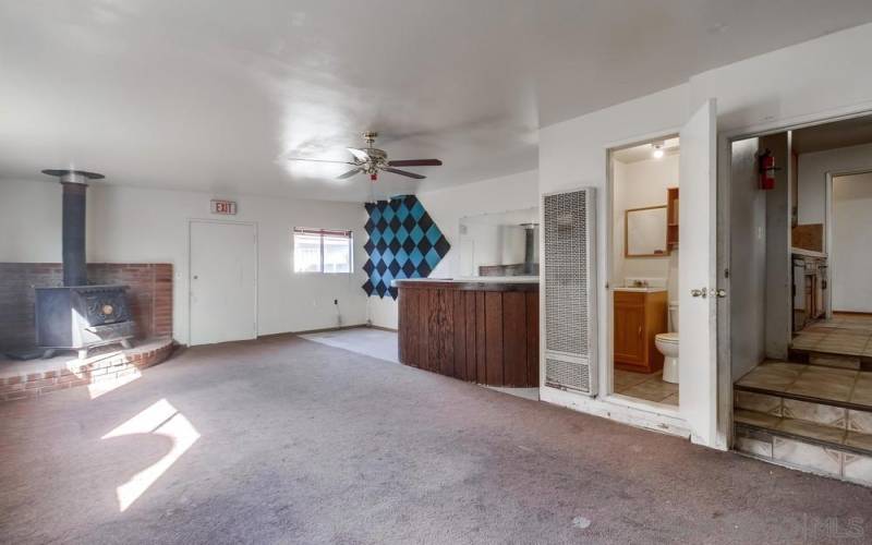 Family Room in front unit - 2115 5th St