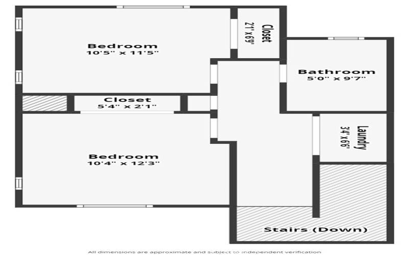 3rd Floor (has option for primary suite & powder room)