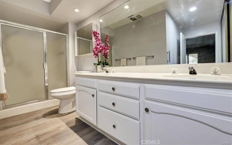 Master bathroom