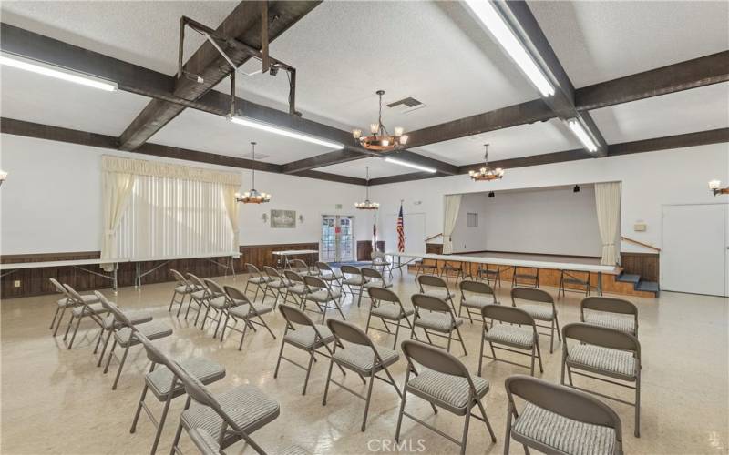 Large Community Meeting/Entertaining Room. This space can be rented out for small events.