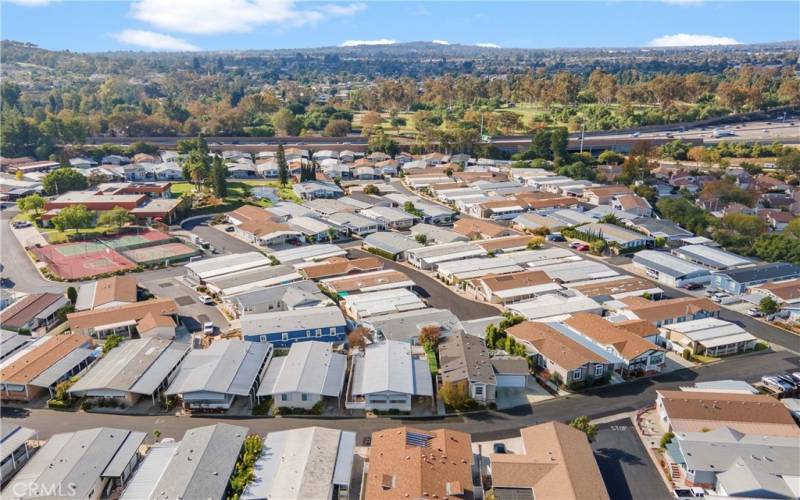 Aerial View of Community