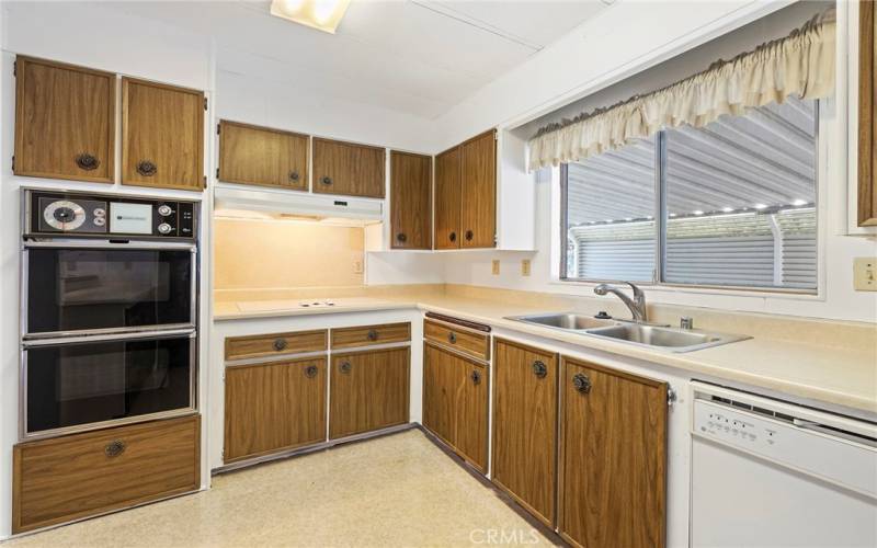 Double Ovens in Kitchen