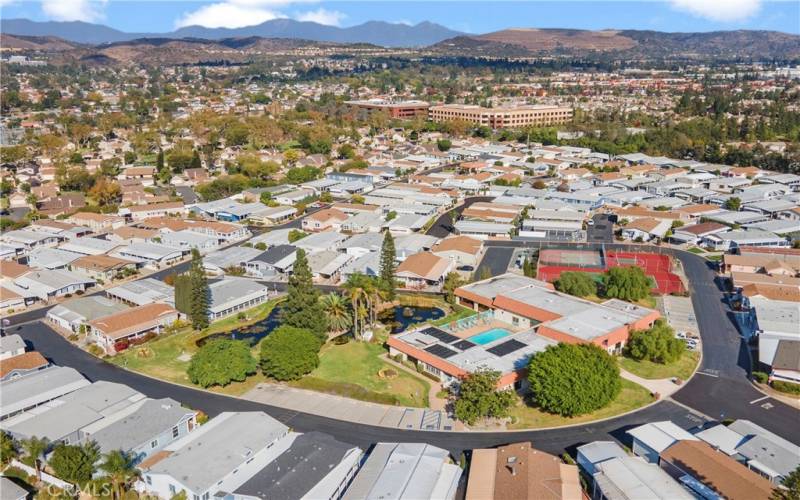 Aerial View of Community