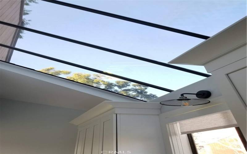 Large Skylight in Kitchen