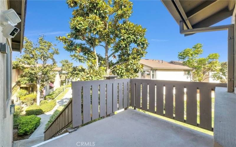 Private Outdoor Porch Entry Patio