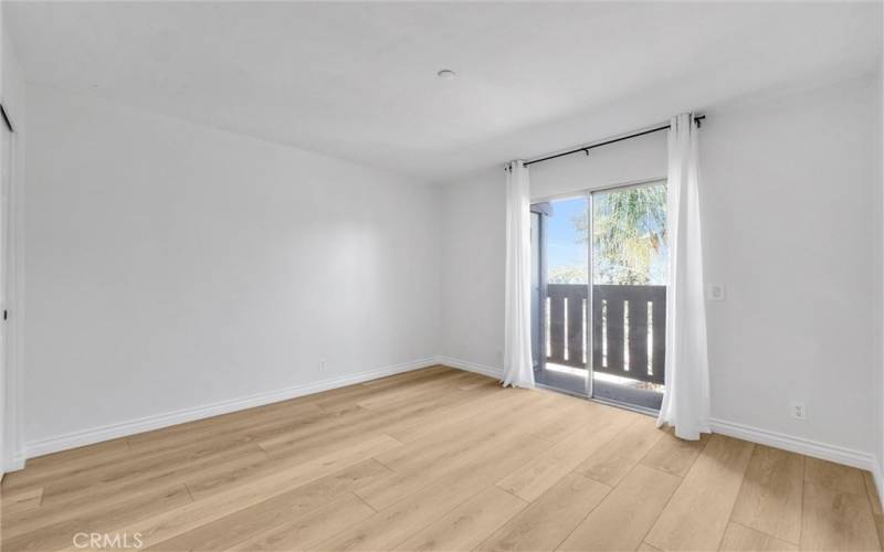 Main Bedroom with Balcony