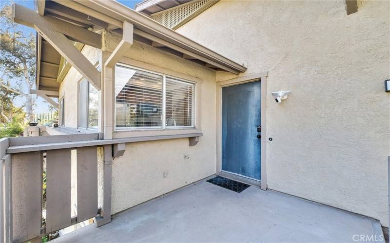 Private Outdoor Porch Entry Patio