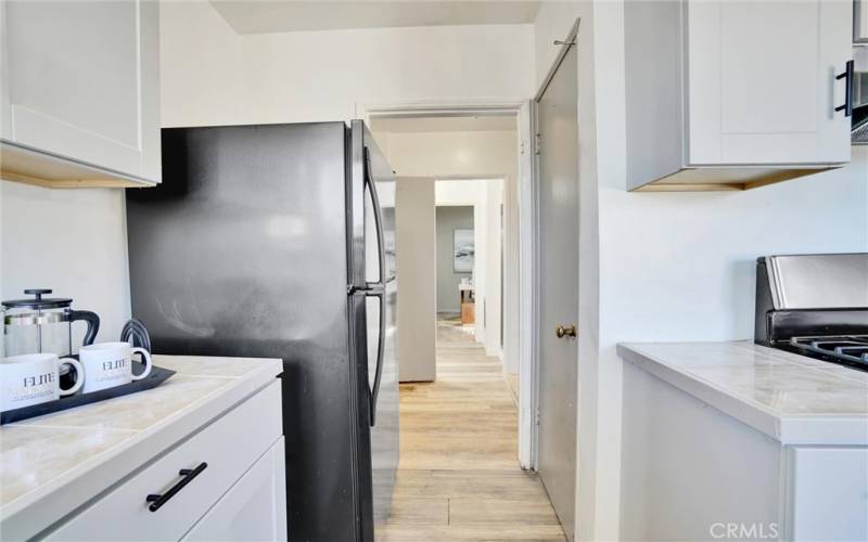 Back Hallway, Kitchen to Office/4th Bedroom