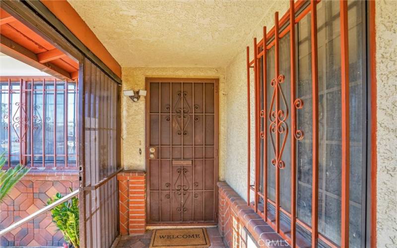 Front Door & Porch