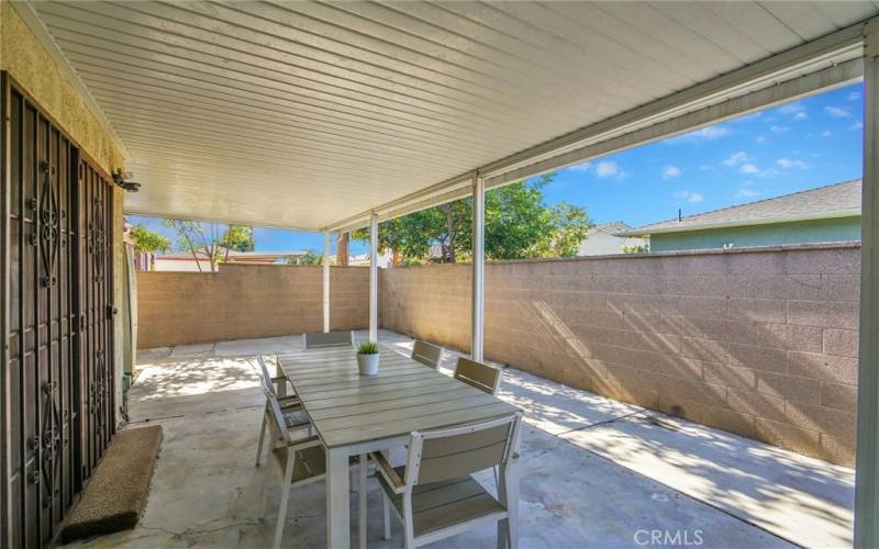 Back Yard Patio