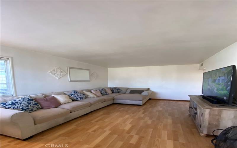 Living room facing the interior