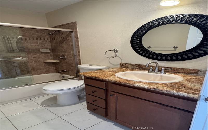 Remodeled upstairs Guest bathroom