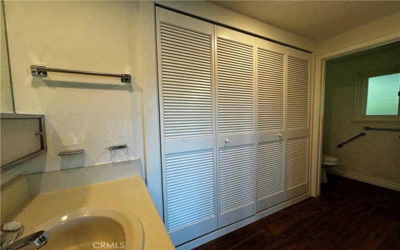 Closet with Washer and Dryer