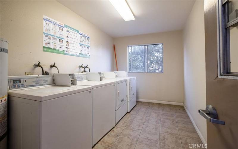 common laundry area