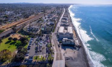 Located at the beach in coastal Oceanside. Right by Buccaneer beach