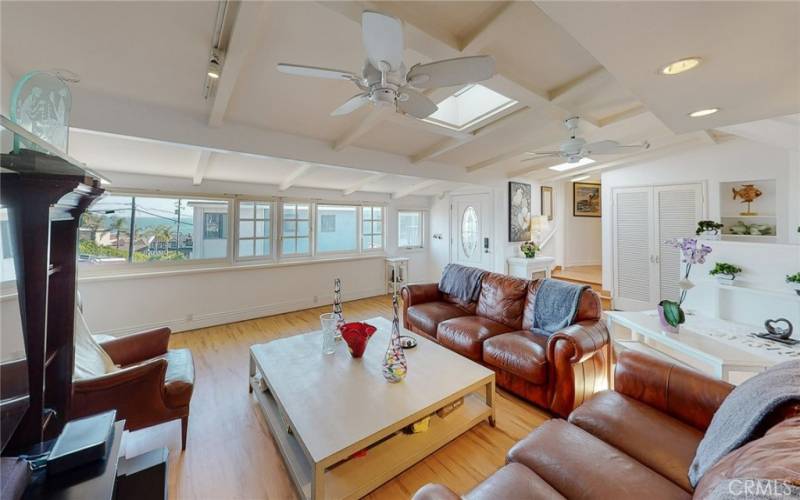 Living room with views