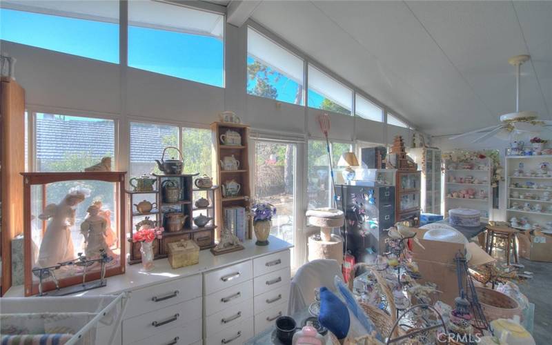 Bonus room with high windows is nice and bright!