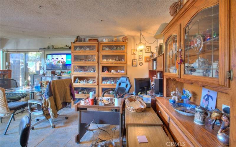 Family and dining area