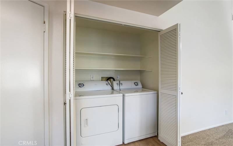 Laundry closet