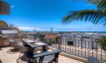 Patio from living room with ocean view