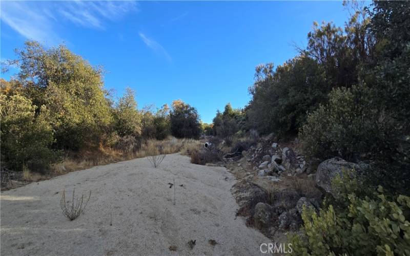 Dry creek bed