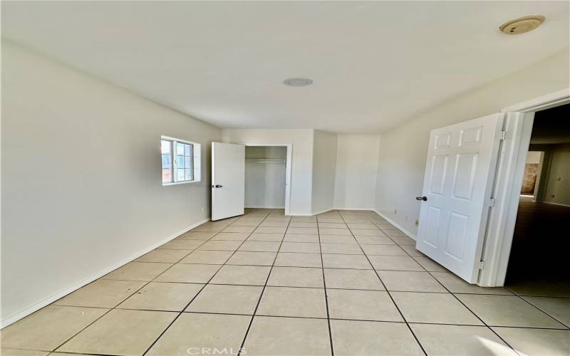 Bedroom #3 with closet