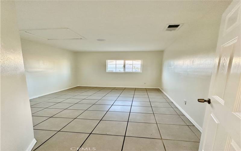 Bedroom #2 with closet