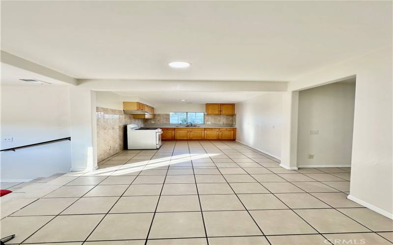 Dining area and Kitchen