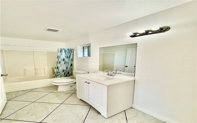 Master bathroom on second floor