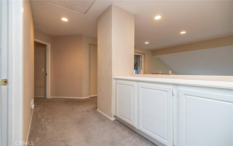 Hallway cabinets-upstairs.