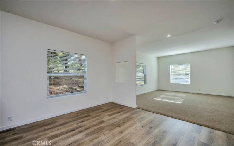 Dining Room/Family Room Flow